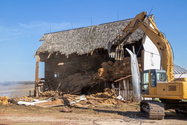 Barn Demolition in Orem