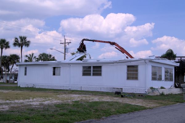 Mobile Home Demolition in Orem