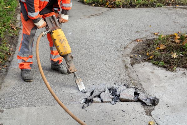 Sidewalk Demolition in Orem