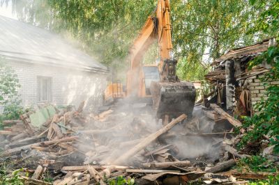 Demolition Equipment in Action