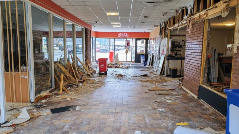 Interior Wall Demolition detail